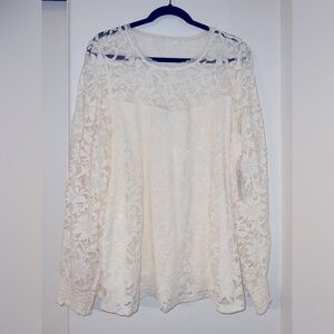 Torrid Long Sleeve Blouse